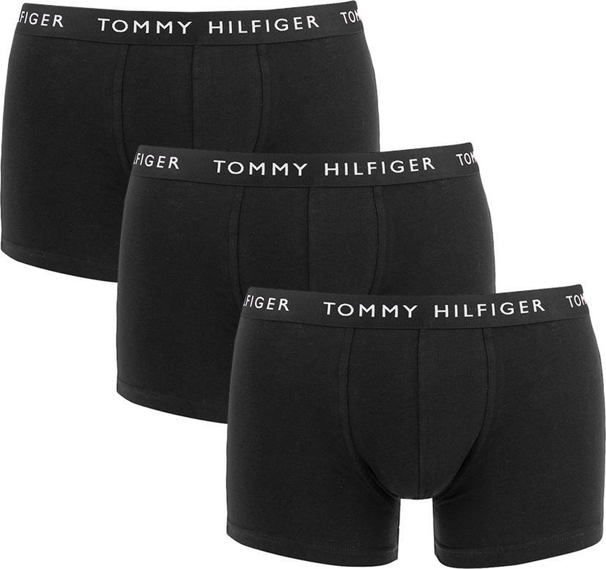 bokser, boxer, zwart, katoen, stretch