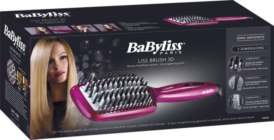 BaByliss HSB100E - Straight Brush - Stijlborstel