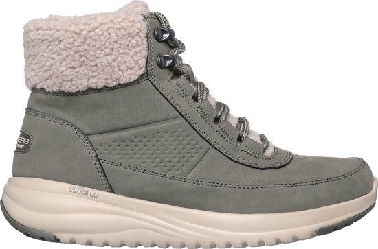 Skechers On-The-Go Stellar Dames Laarzen - Olijfgroen - Maat 37