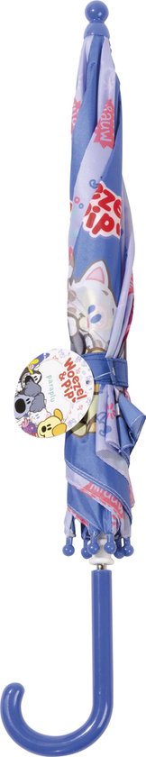 Woezel & Pip Paraplu blauw