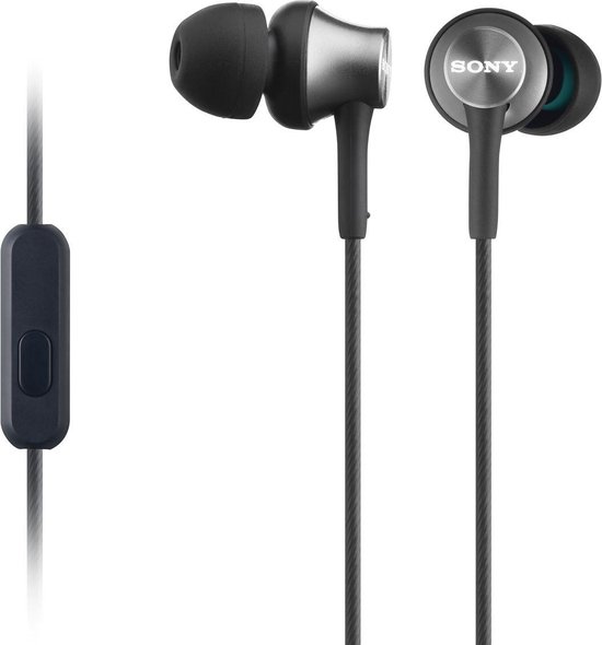 Sony MDR-EX450AP - In-ear oordopjes - Zwart