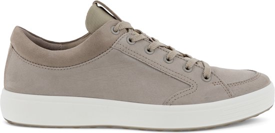 ECCO - maat 44 - Soft 7 heren sneaker - Taupe