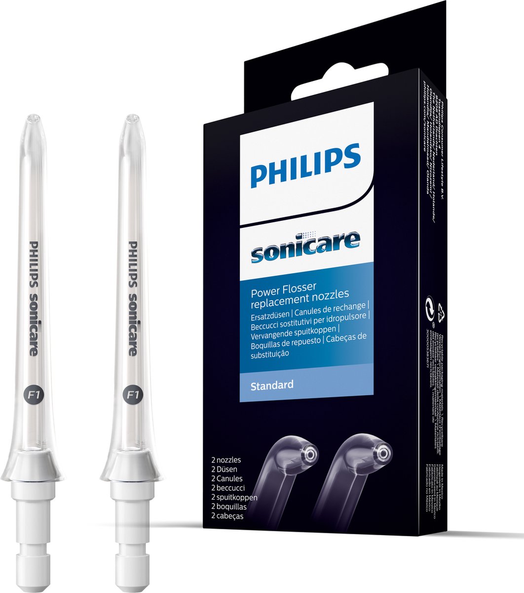 tandenborstel, sonicare, vervangingsnozzles, Philips, Standard