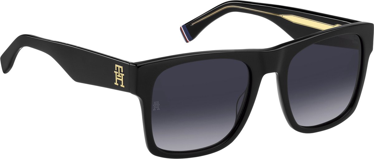 Zonnebril, Zwart, Sunglass, Vierkante bril, Glimlach design