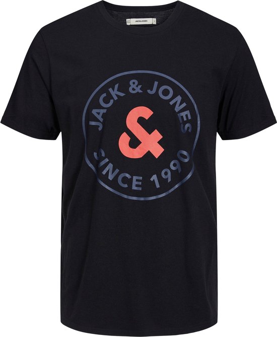 Jack & Jones - maat M  - Pyjama shirt - Black  - Heren Volwassenen - Katoen/polyester-Black