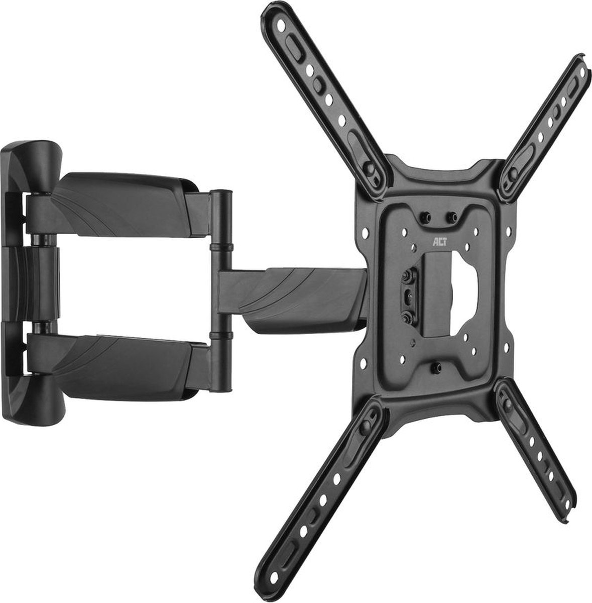 ACT Full Motion TV Beugel Draaibaar en Kantelbaar | Scherm 23" tot 55" | 3 Draaipunten | Max. 35kg |