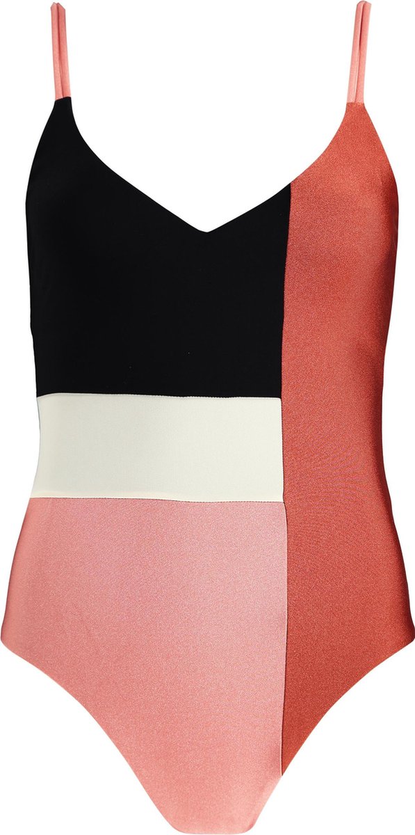 Barts - Maat 38 - Lourdes V-Neck One Piece - dusty pink - Vrouwen