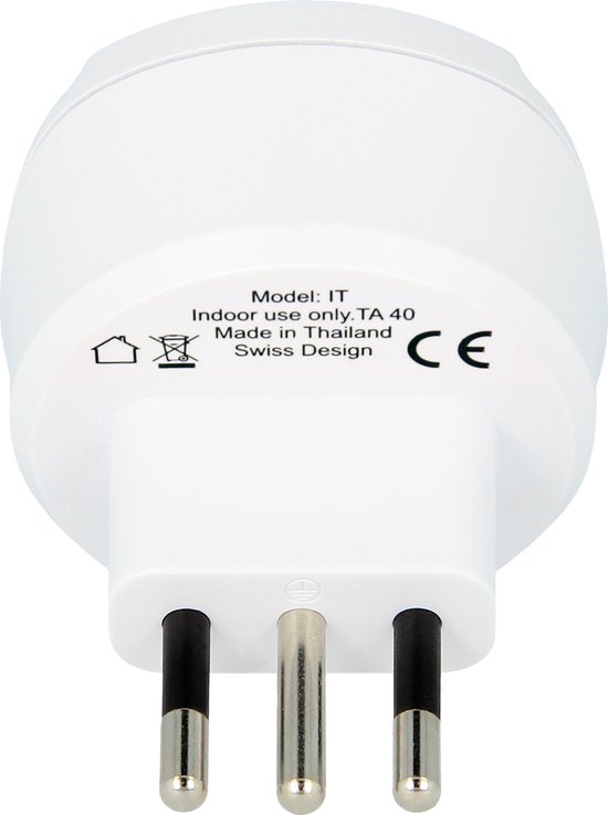 SKROSS - Reisadapter - Europa naar Italië