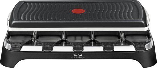 Tefal Inox RE4588 - Gourmetstel - 10 pannetjes