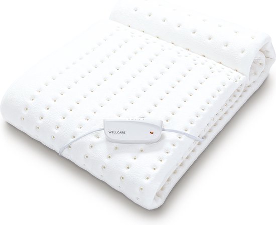 Wellcare WE-167 UBHD XL elektrische warmte deken 1-persoons COSY | 90 x 200 cm | 4D DWF technologie