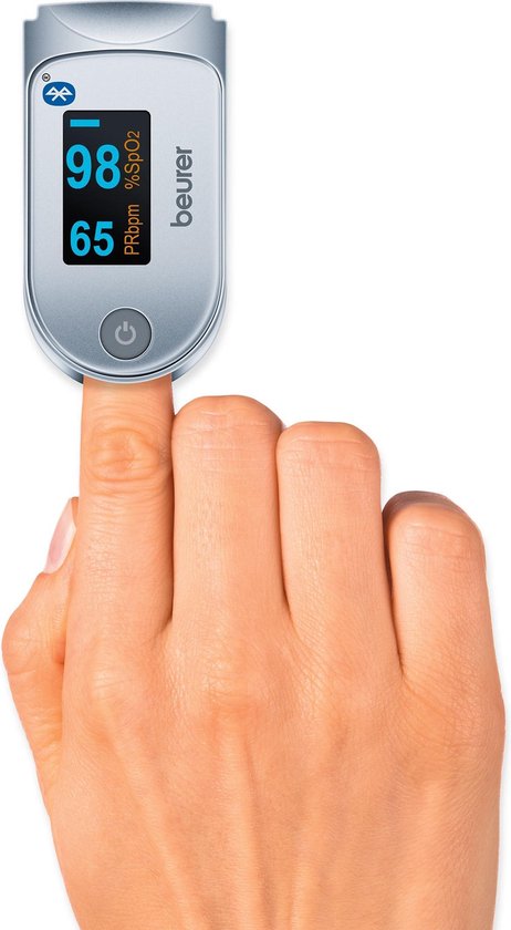Beurer PO60 - Saturatiemeter/Pulseoximeter - Hartslagmeter - Bluetooth