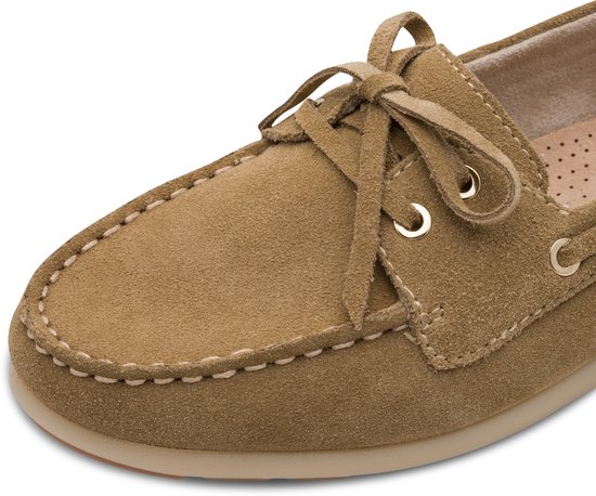 suede, lacing, tan, shoe, mocassin