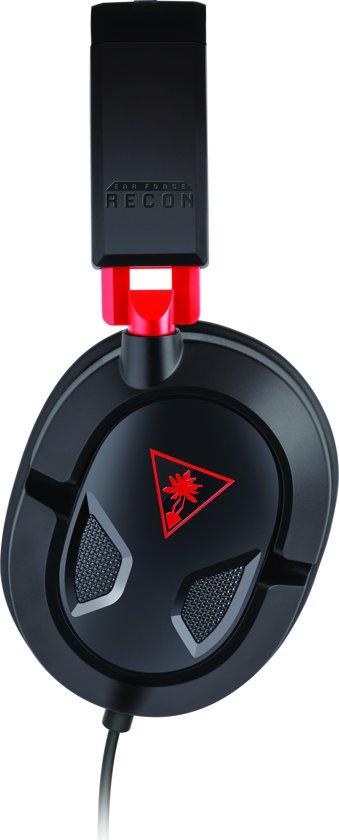 Turtle Beach Ear Force Recon 50 Wired Stereo Gaming Headset Zwart Switch + PS4 + Xbox One + Mobil