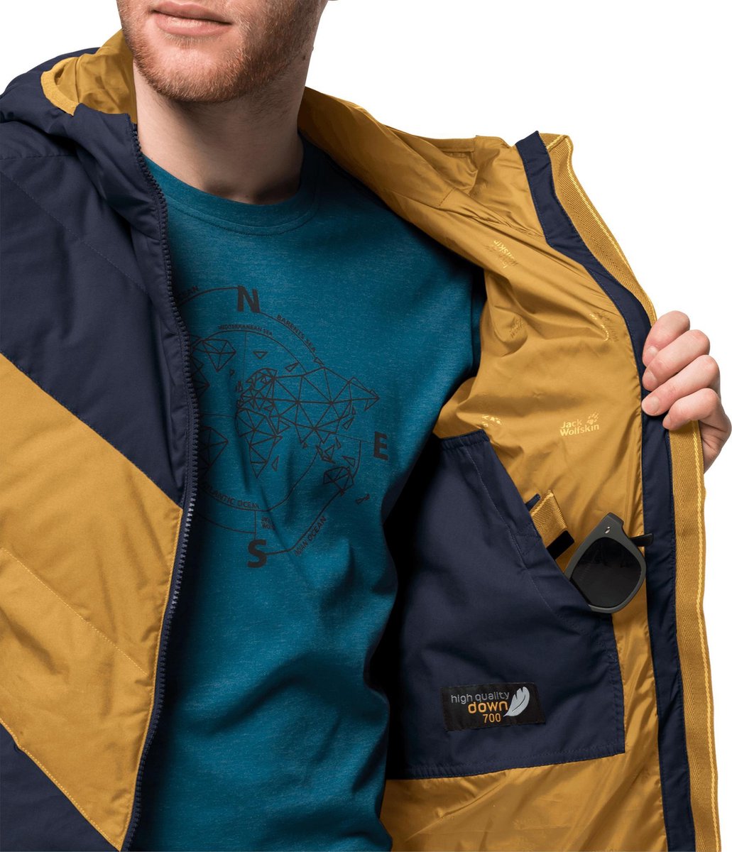 Jack Wolfskin Barrow Bay Outdoorjas - Maat XXL - Heren - Night Blue