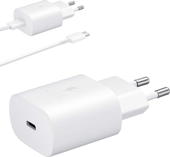 Golden Sound 25W Super Snellader - Power adapter - 1 meter USB-C kabel - geschikt voor Samsung S21,S
