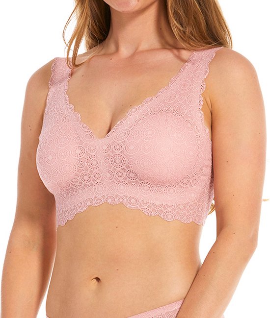 MAGIC Bodyfashion Dream Bra Lace - Blush Pink - Maat L