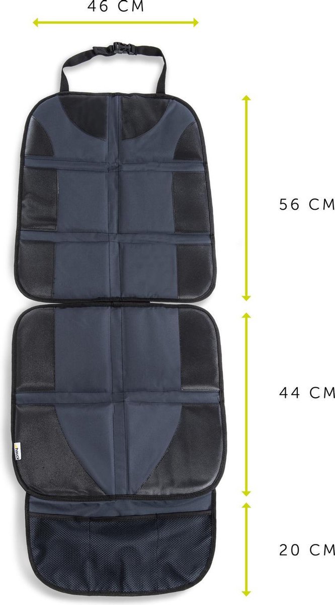 Hauck Sit on Me Deluxe Autostoelbeschermer - Black