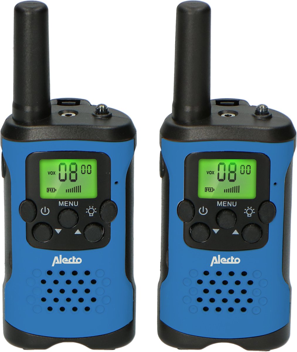 Alecto FR-115BW Walkie Talkie 7 km - 8 kanalen en 38 CTCSS codes