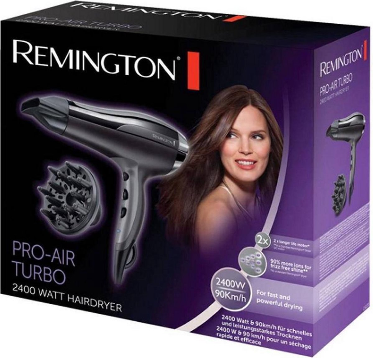 Remington D5220 Pro Air Turbo 2400 Watt - Föhn