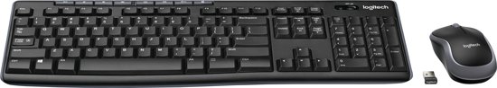 Logitech MK270 - Draadloos Toetsenbord en Muis - Azerty BE