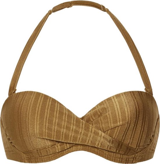 Beachlife Maat 36E  Dull Gold Bikinitop met beugel Dames -