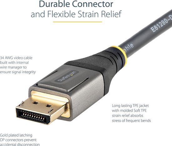 DisplayPort Cable Startech DP14VMM1M 1 m