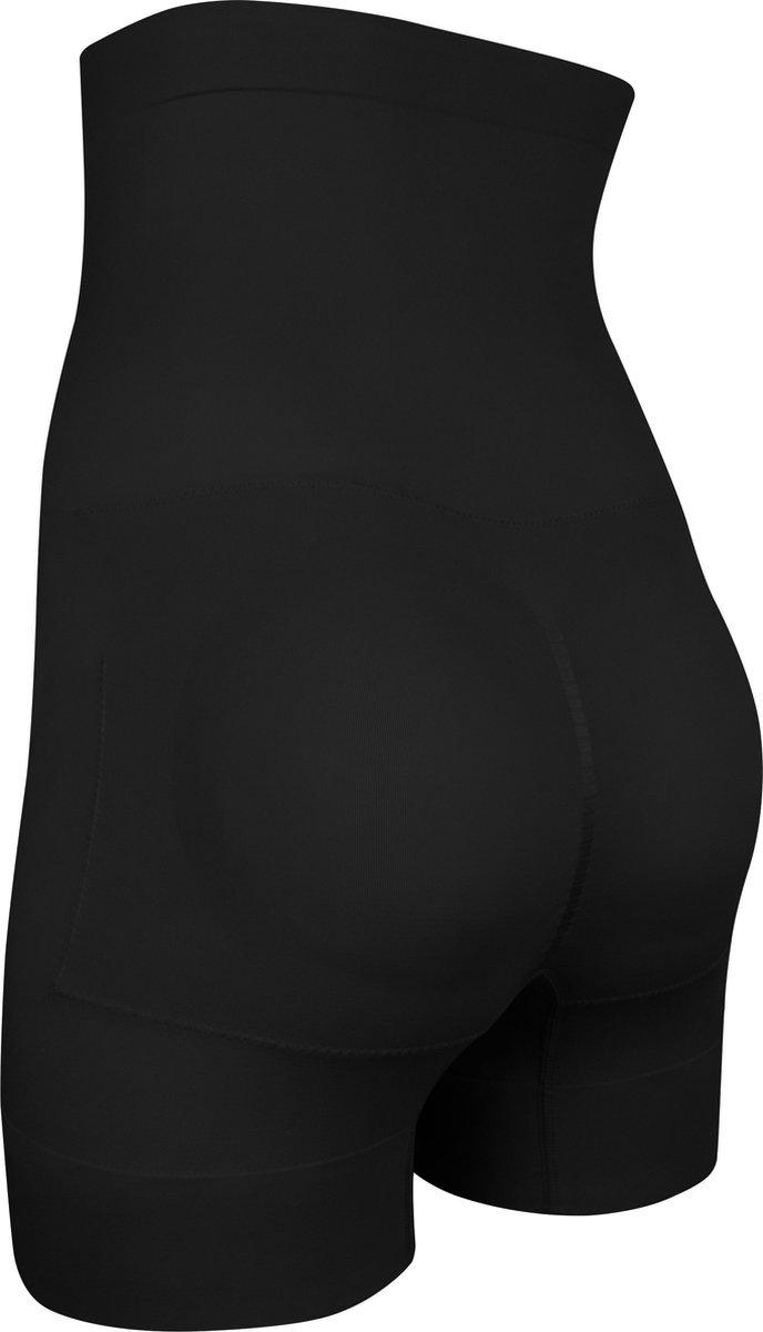 MAGIC Bodyfashion  - Maat XXL - Booty Booster High Short Dames Onderbroek - Black