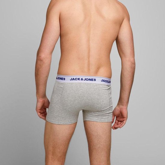 JACK&amp;JONES 3-Pack Boxershorts - Grey Melange - Maat M