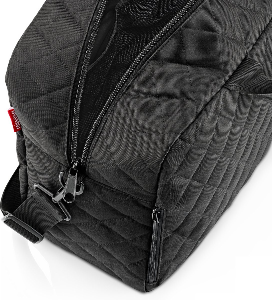 Reisenthel Dufflebag M Reistas - 38L - Rhombus Black Zwart