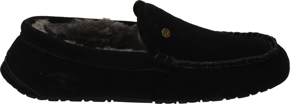 Warmbat - Maat 42 - Earlwood Heren Sloffen - Zwart