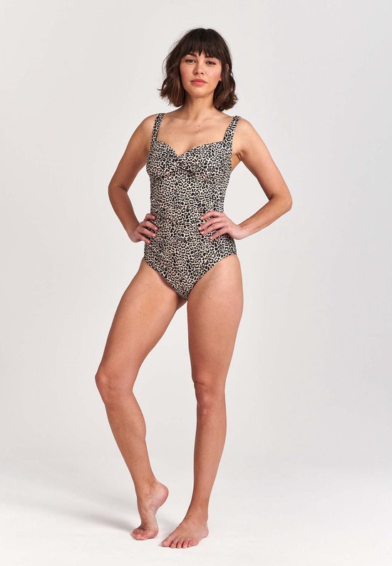 SHIWI Lisa - 40 - Dames Badpak Beige