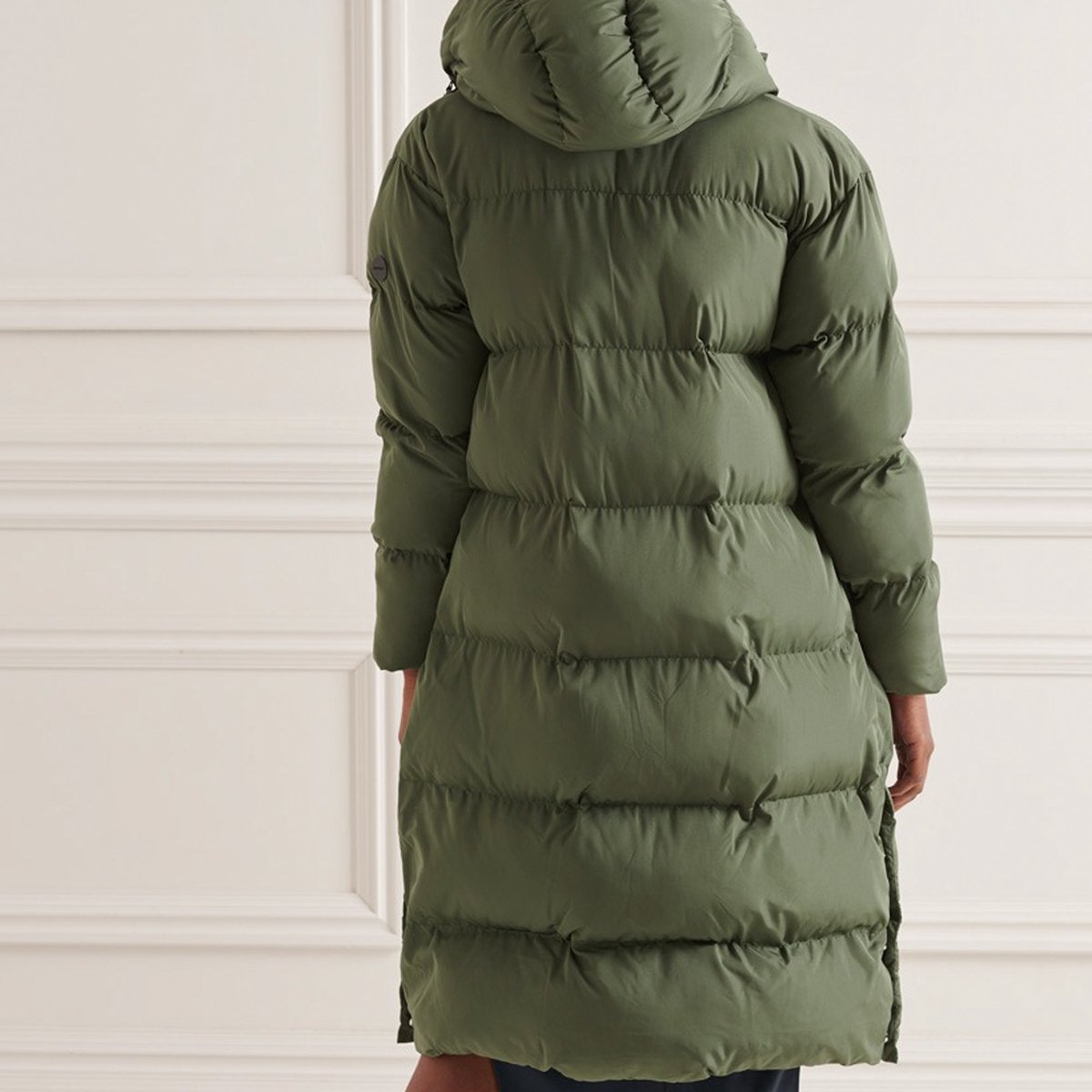 Superdry - Maat L - Studios Longline Duvet Dames Jas