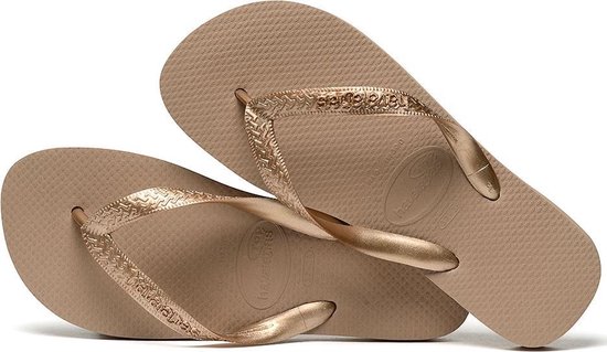Havaianas Top Tiras - 33/34 - Dames Slippers - Rose Gold