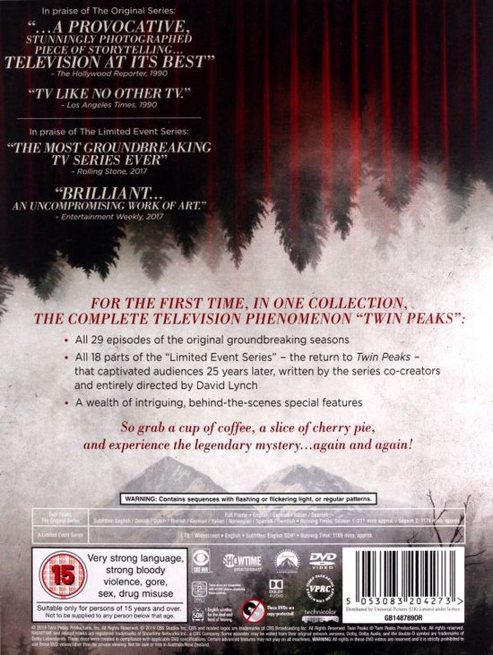 poster, advertisement, twilights, twin-peaks, dvd-case