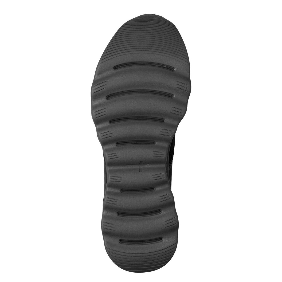 slipper, zool, rubber, zwart, schoenen