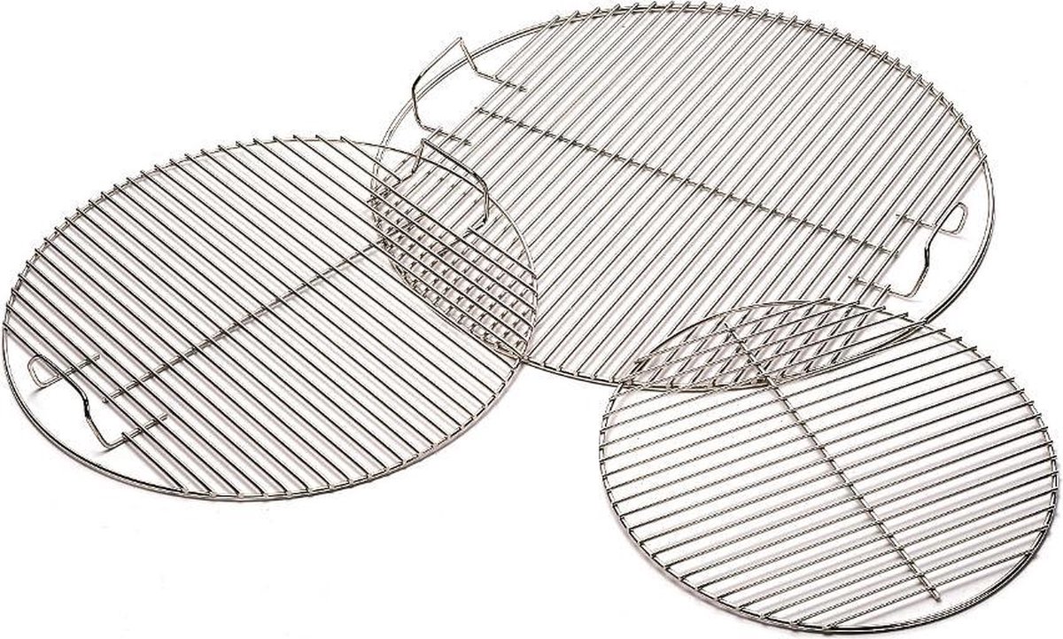 grillrooster, kookrooster, roosterset, metaal, rond