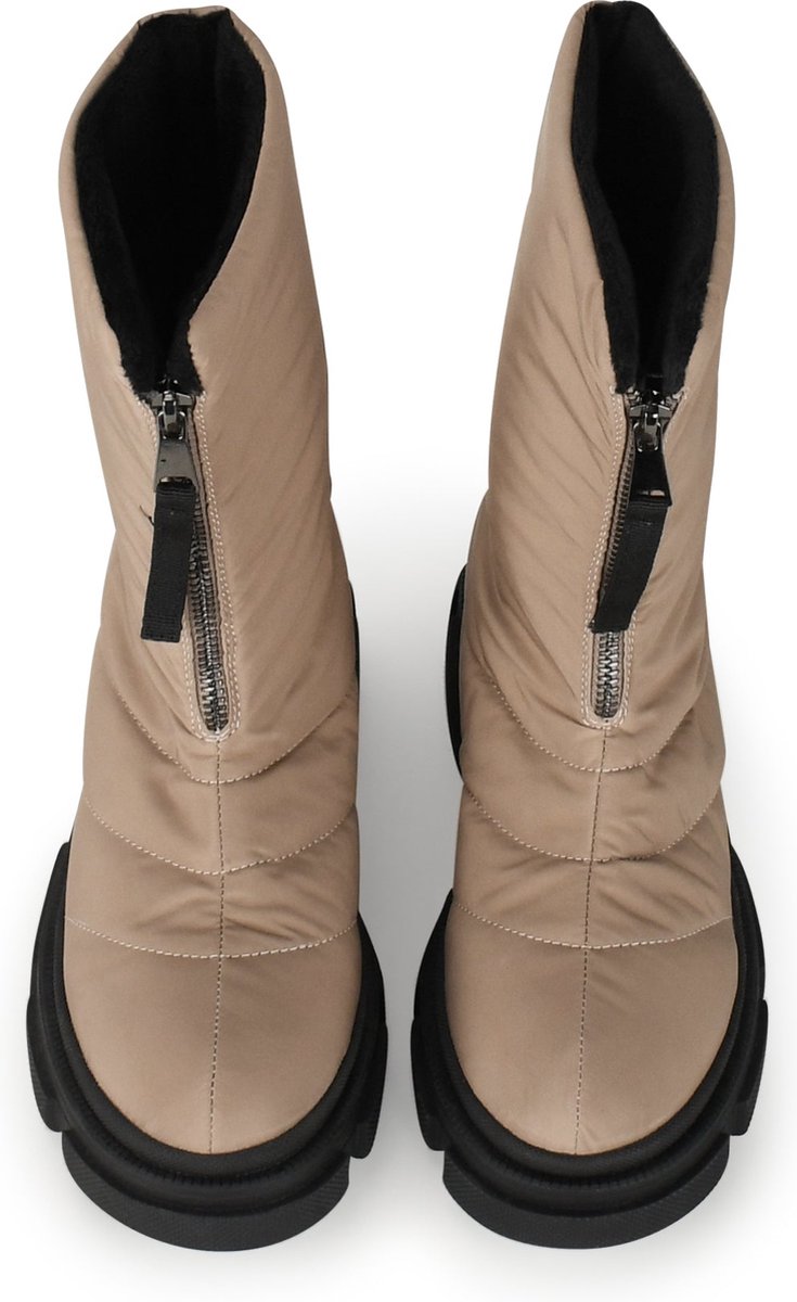 POSH by Poelman  - Maat 36 - MOON Dames Snowboots - Taupe