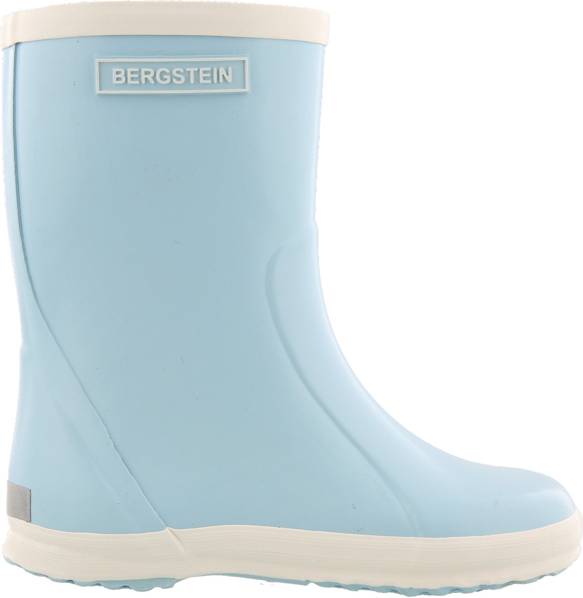 boot, regenlaar, lichtblauw, rubber, waterdicht