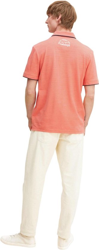 TOM TAILOR  - Maat XXL - decorated polo Heren Poloshirt