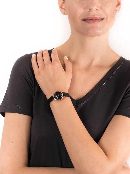 Fossil Carlie ES4700 Dameshorloge 28 mm - Rosékleurig