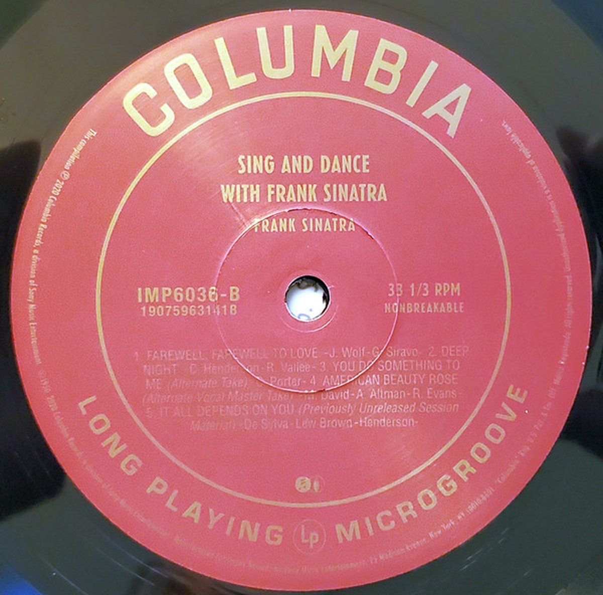 Frank Sinatra - Sing And Dance (LP)