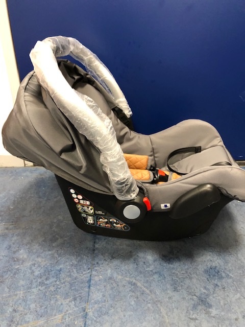 Baby2Go - autostoel  - zwart/grijs