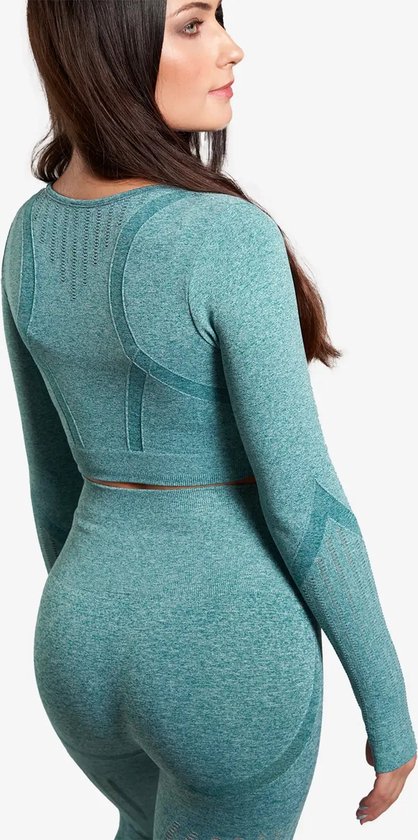 FORZA - L - Sportswear - NAADLOZE CROP TOP - MAGIC MINT