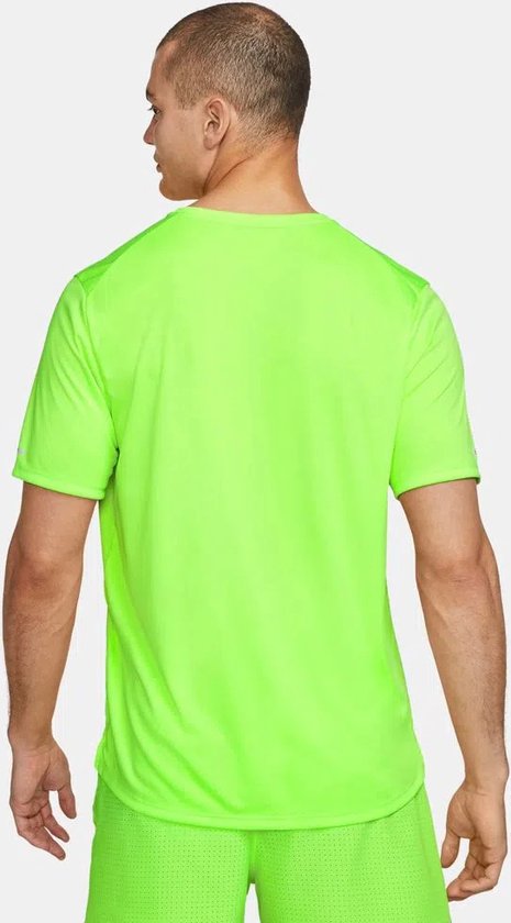 Nike Maat M  Dri-Fit Run Division sportshirt heren donkergroen