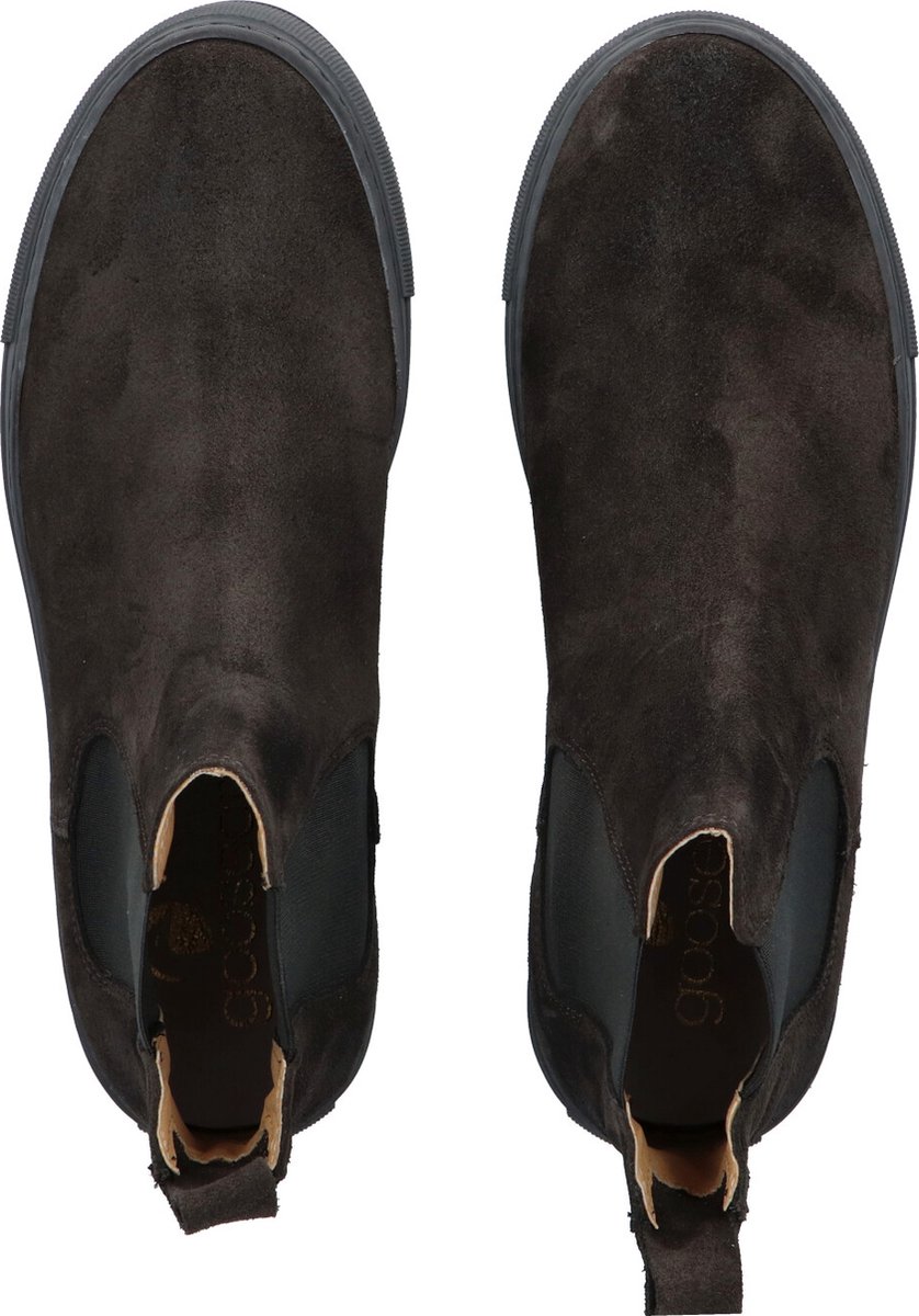 dgmoutlet-nl-Goosecraft-Christian-Men-8-maat-43-Heren-Chelsea-Boots-Grijs-aanbieding-korting-sale-2 Suede, Kleding, Schoeisel, Schoen, Sneaker