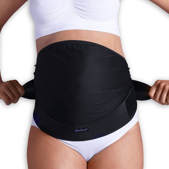 Carriwell - Maat L/XL - Overbelly Buikband - Zwart