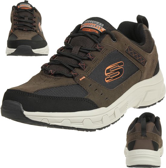 sneaker, lente sneaker, bruine schoen, mesh panel, luxe trail