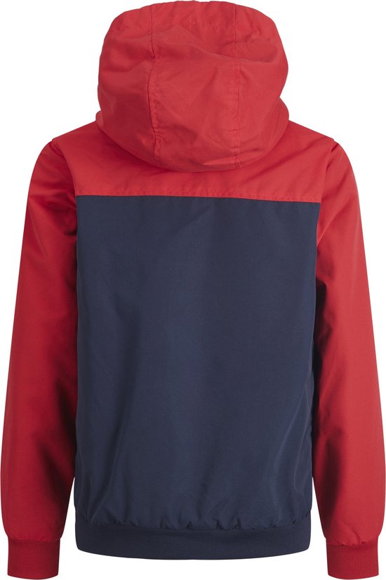 JACK&JONES  - Maat 164 - JUNIOR JJERUSH BLOCKING HOOD BOMBER NOOS JNR Jongens Jas