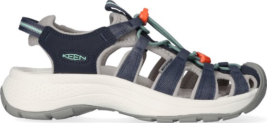 Keen - maat 37 - Astoria West Dames Wandelsandalen Navy/Beveled Glass