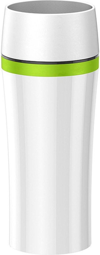 ee42-fa27-477d-9154-6bd04e4984bd TRAVEL MUG FUN thermobeker 0.36 L. wit/groen